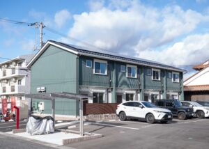 日興トラスト西条中央モデルハウスの外観